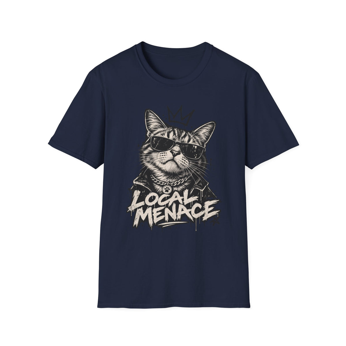 Local Menace Cat T-Shirt