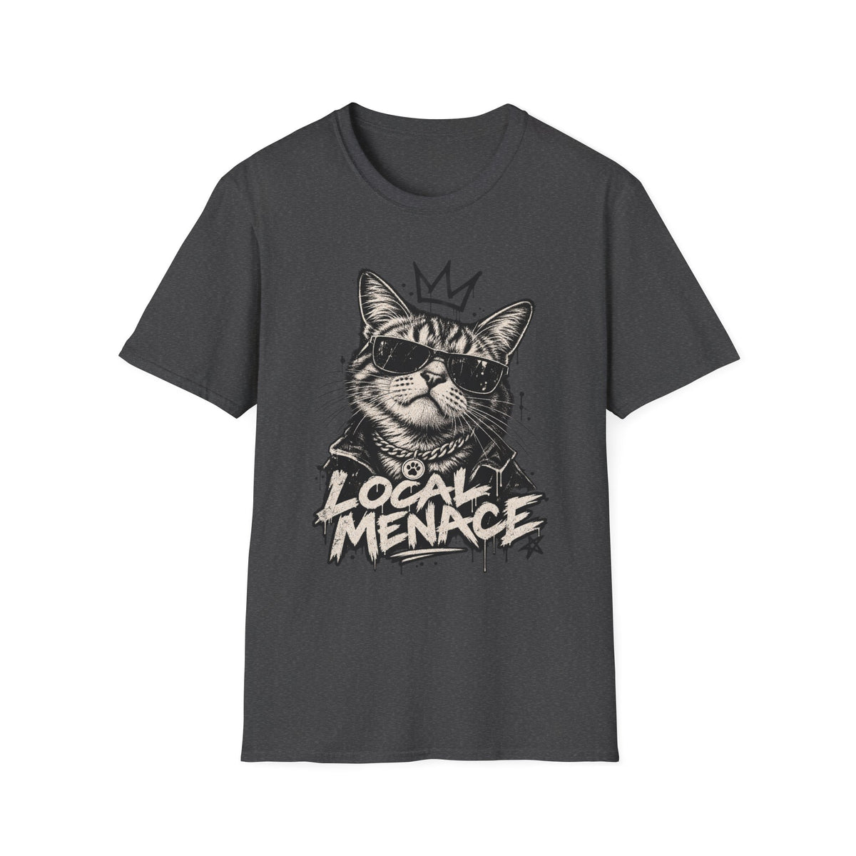 Local Menace Cat T-Shirt