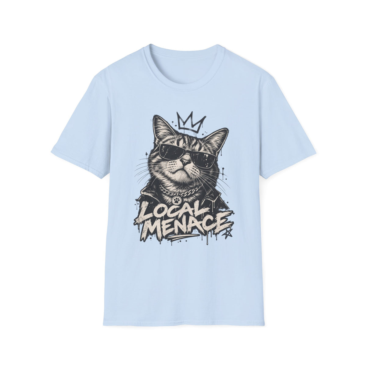Local Menace Cat T-Shirt