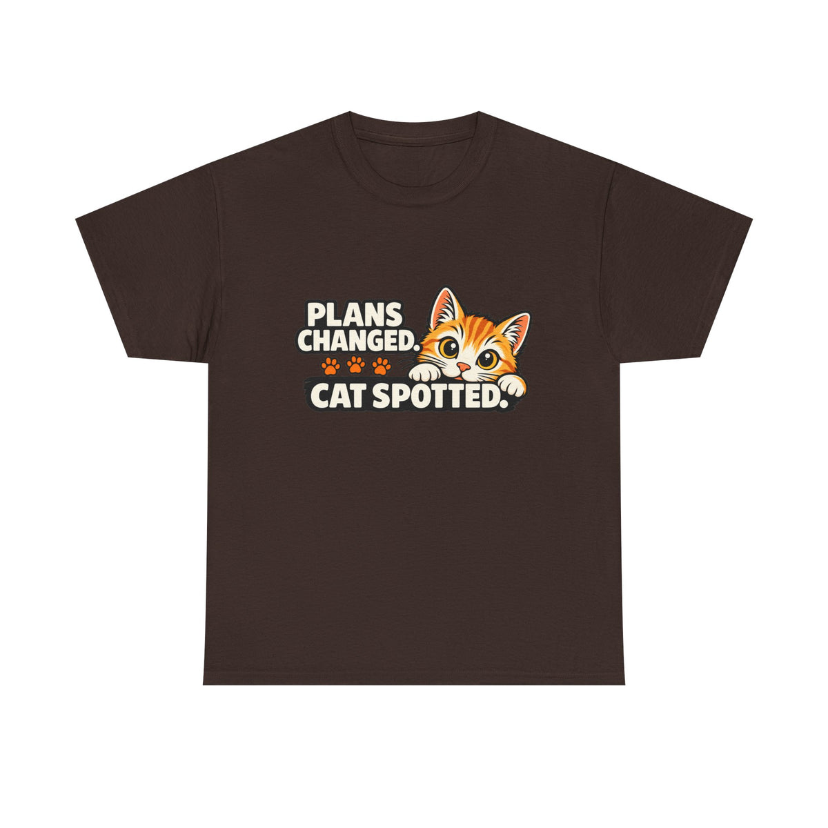 Plans Changed, Cat Spotted T-Shirt