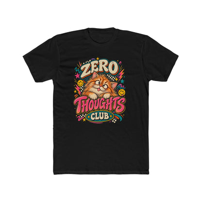 Zero Thoughts Club Cat T-Shirt