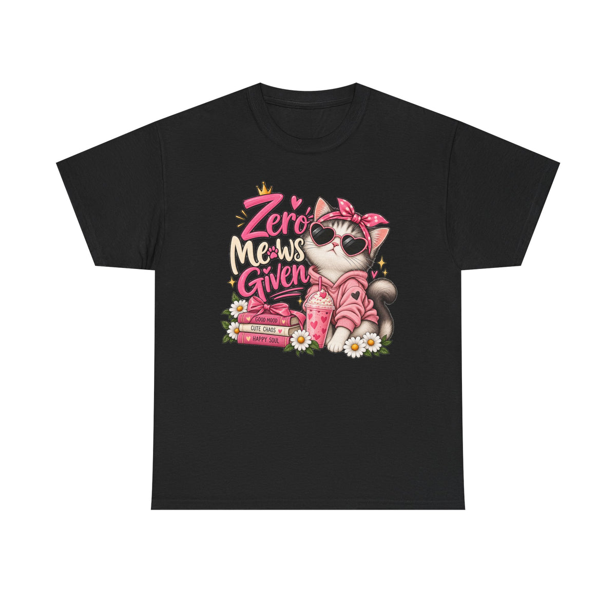 Zero Meows Given Cat T-Shirt