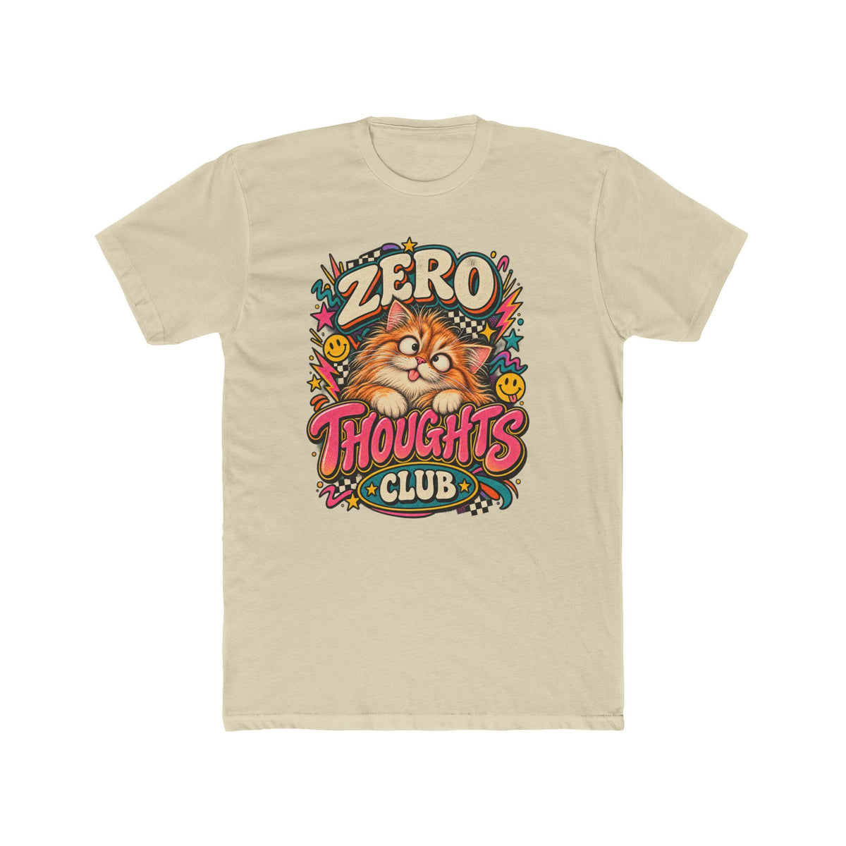 Zero Thoughts Club Cat T-Shirt