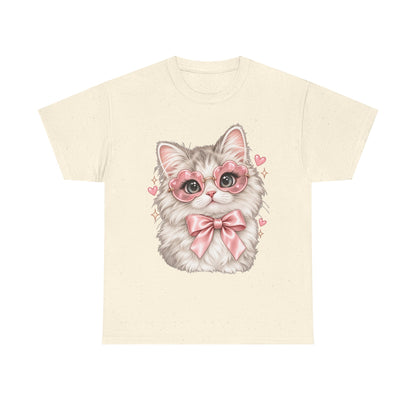 Pink Kawaii Kitten T-Shirt