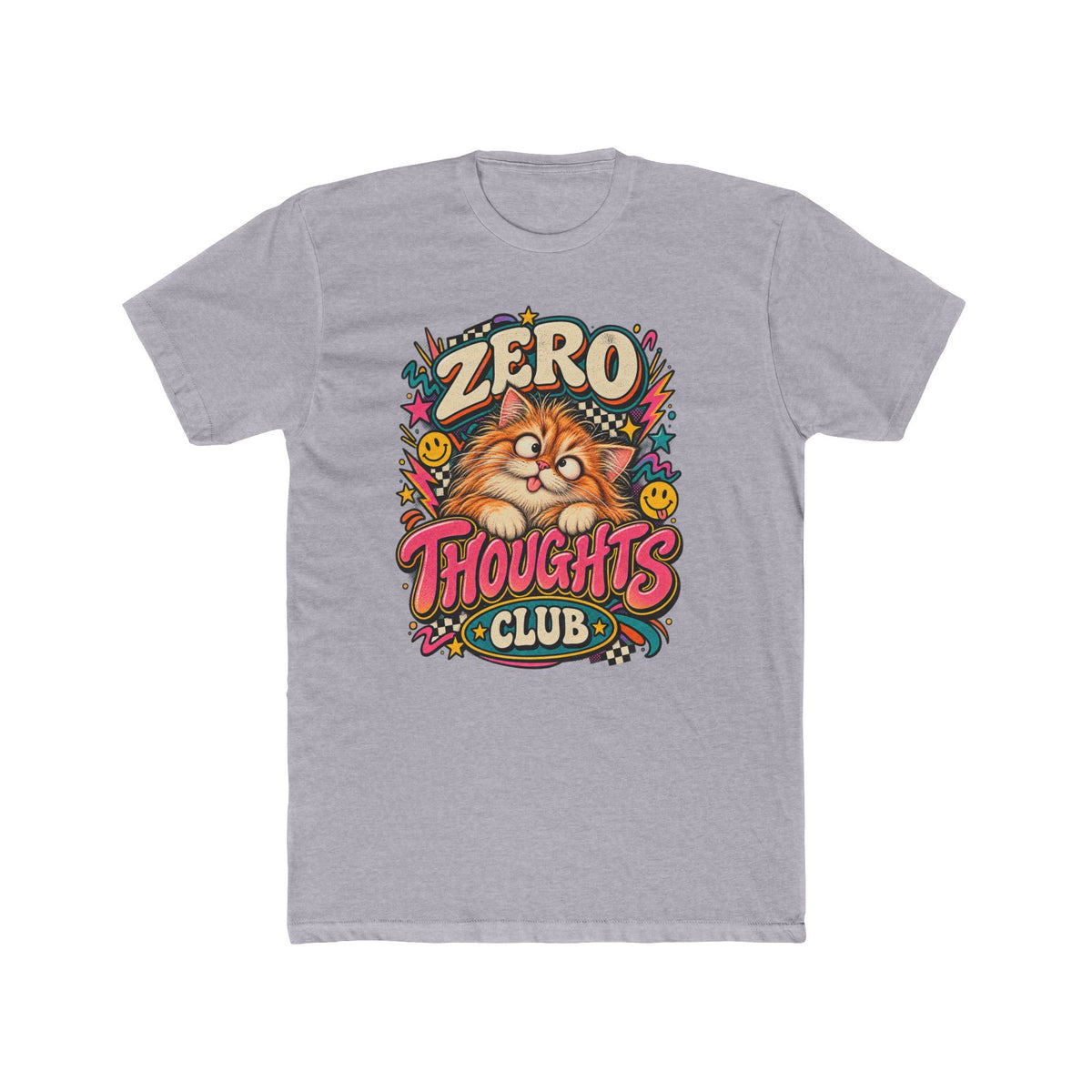 Zero Thoughts Club Cat T-Shirt