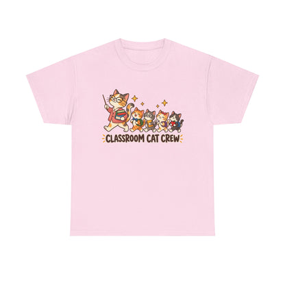 Classroom Cat Crew Teacher T-Shirt