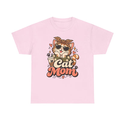 Cat Mom Orange Tabby T-Shirt