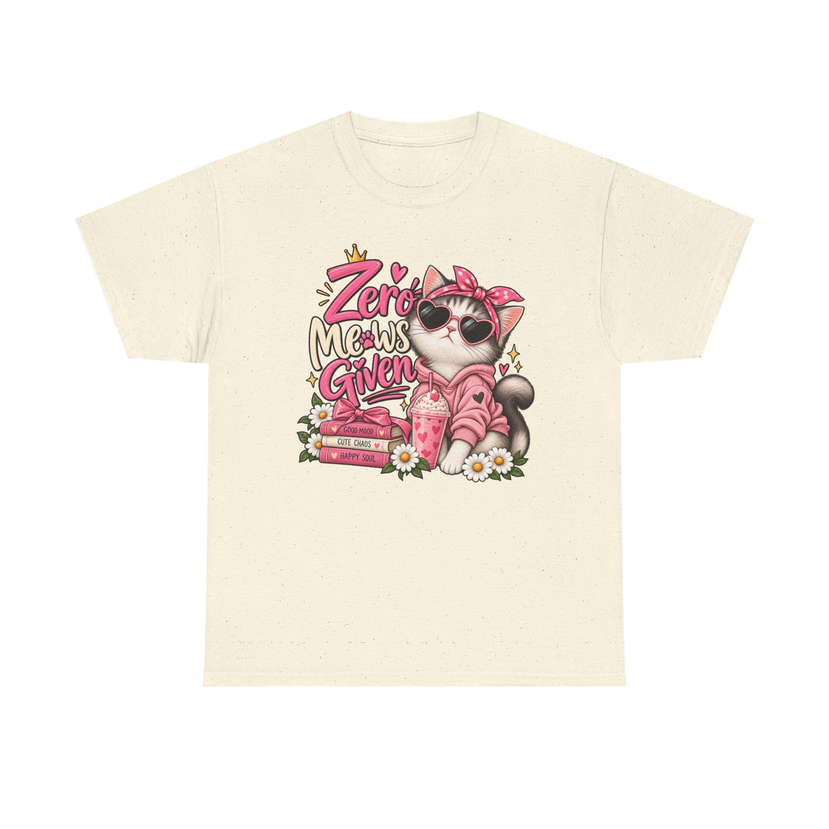 Zero Meows Given Cat T-Shirt