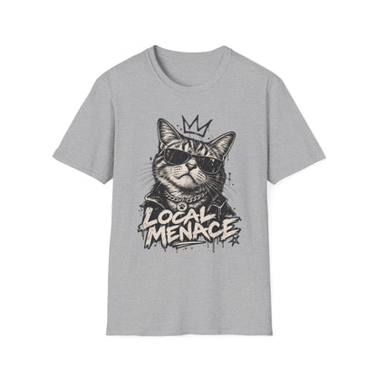 Local Menace Cat T-Shirt