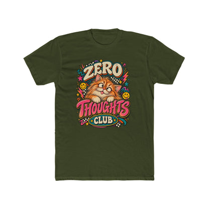 Zero Thoughts Club Cat T-Shirt