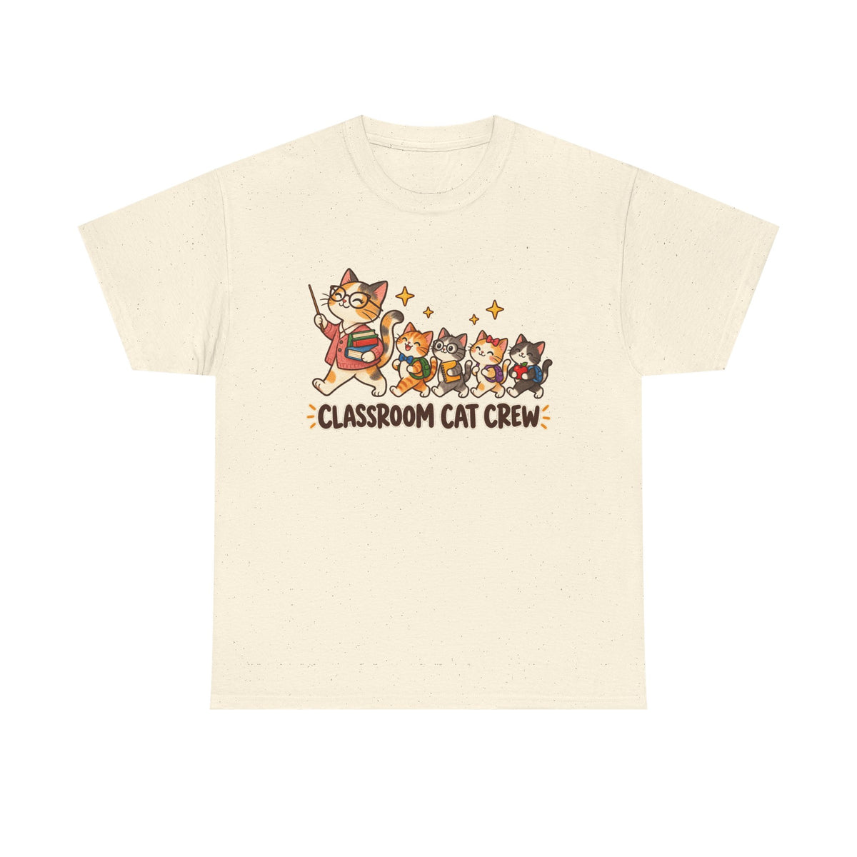 Classroom Cat Crew Teacher T-Shirt