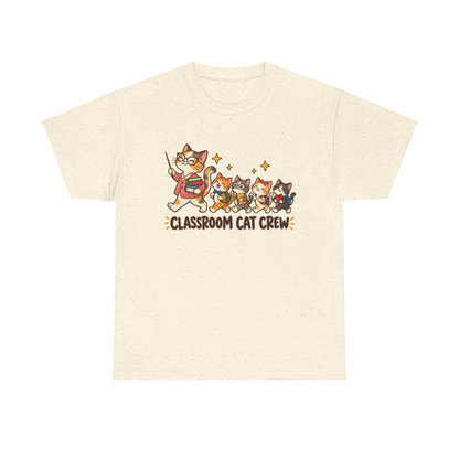 Classroom Cat Crew Teacher T-Shirt
