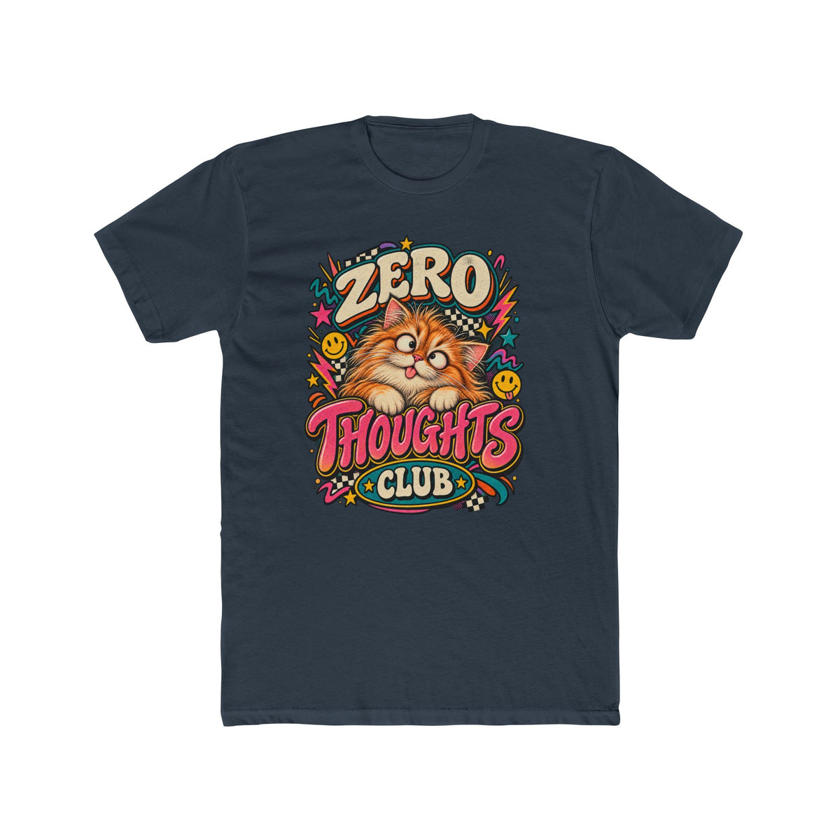 Zero Thoughts Club Cat T-Shirt