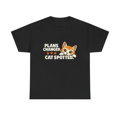 Plans Changed, Cat Spotted T-Shirt