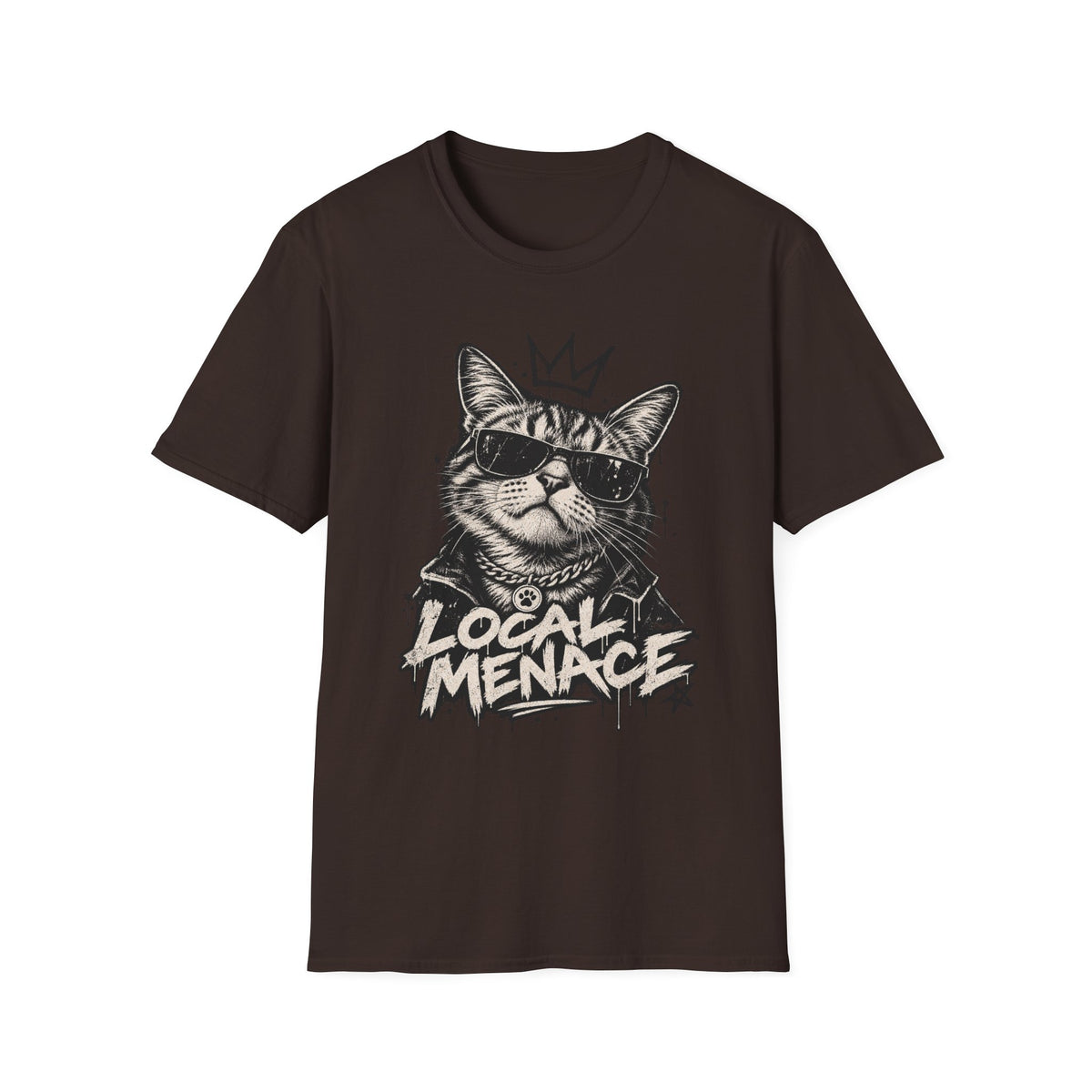 Local Menace Cat T-Shirt