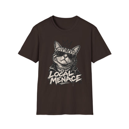 Local Menace Cat T-Shirt
