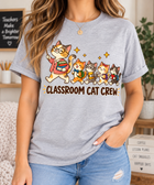 Classroom Cat Crew Teacher T-Shirt