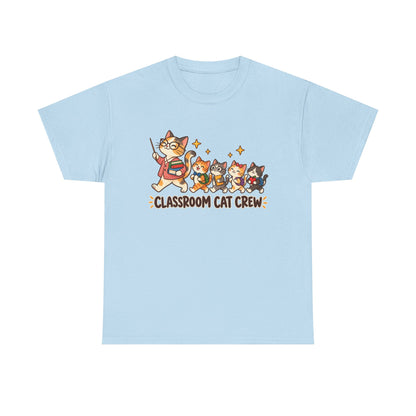 Classroom Cat Crew Teacher T-Shirt