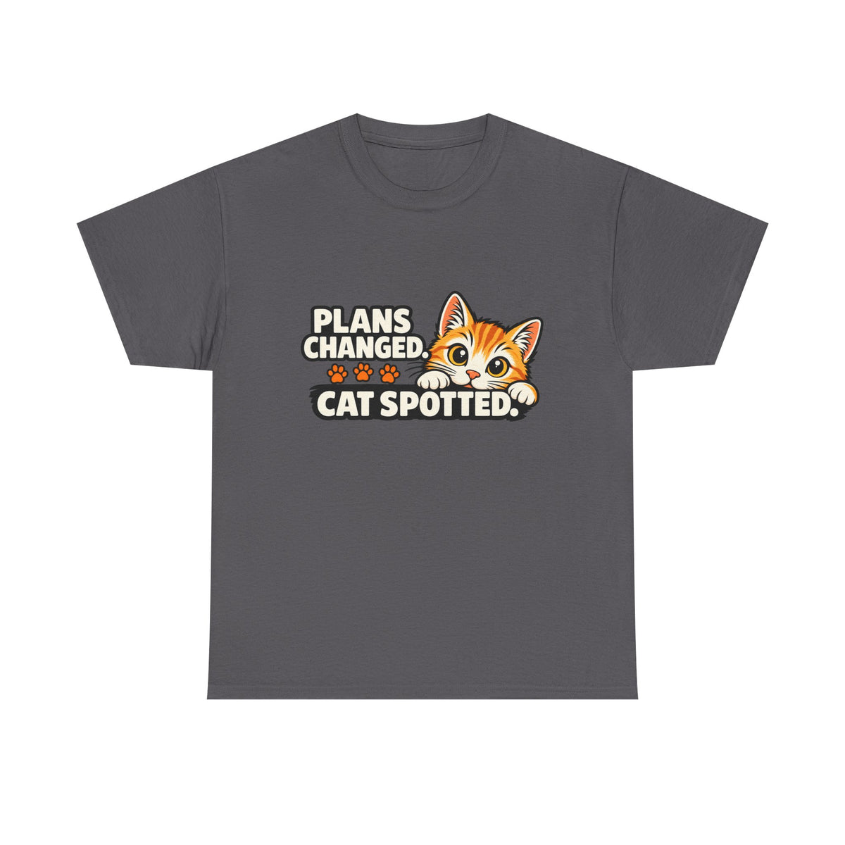 Plans Changed, Cat Spotted T-Shirt