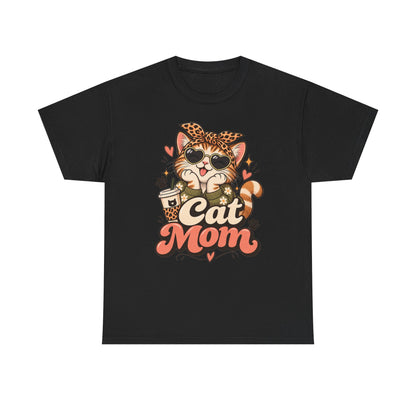 Cat Mom Orange Tabby T-Shirt