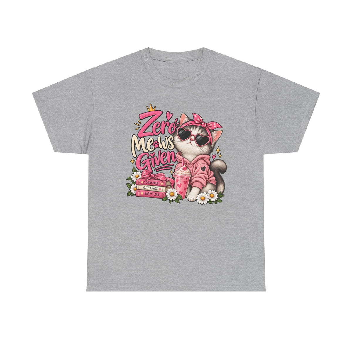 Zero Meows Given Cat T-Shirt