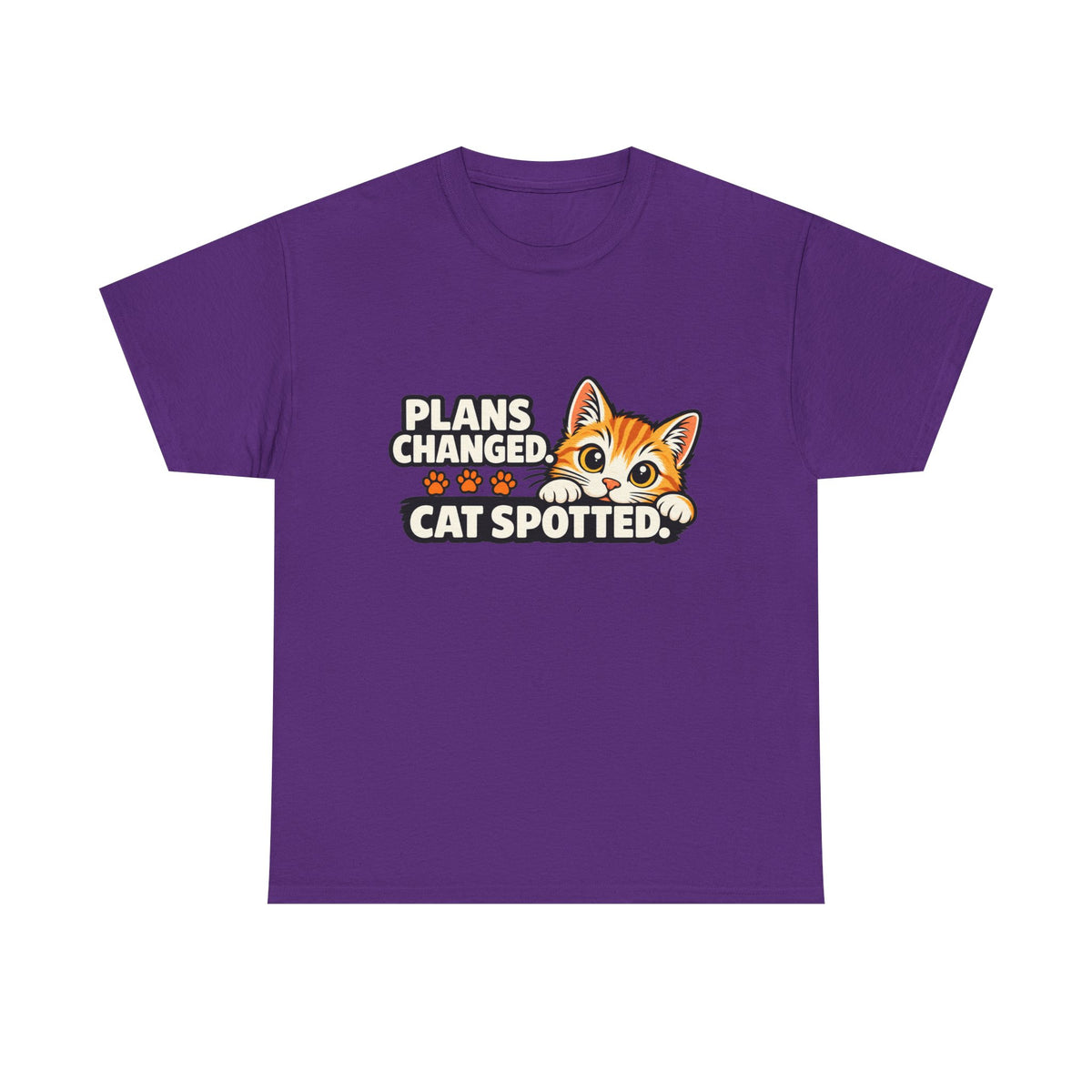 Plans Changed, Cat Spotted T-Shirt