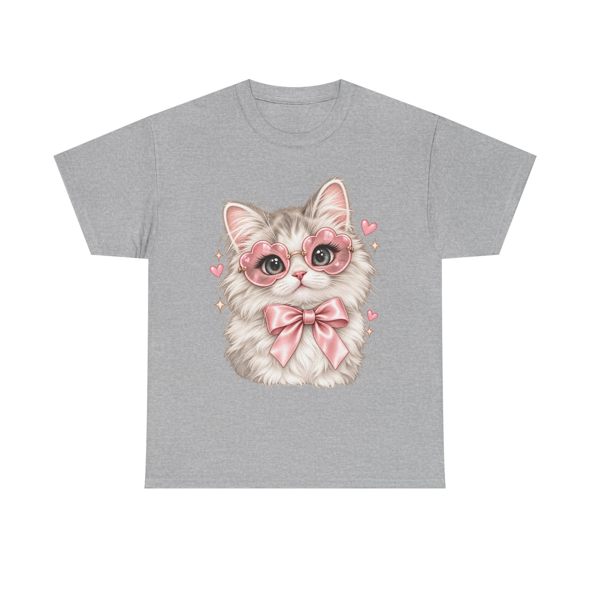 Pink Kawaii Kitten T-Shirt