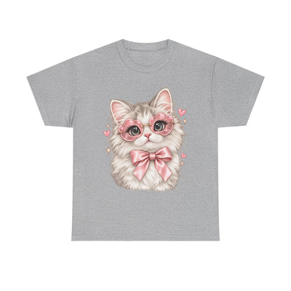 Pink Kawaii Kitten T-Shirt