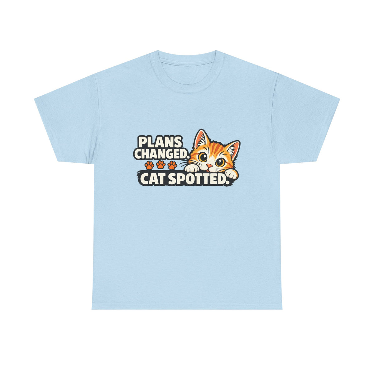 Plans Changed, Cat Spotted T-Shirt