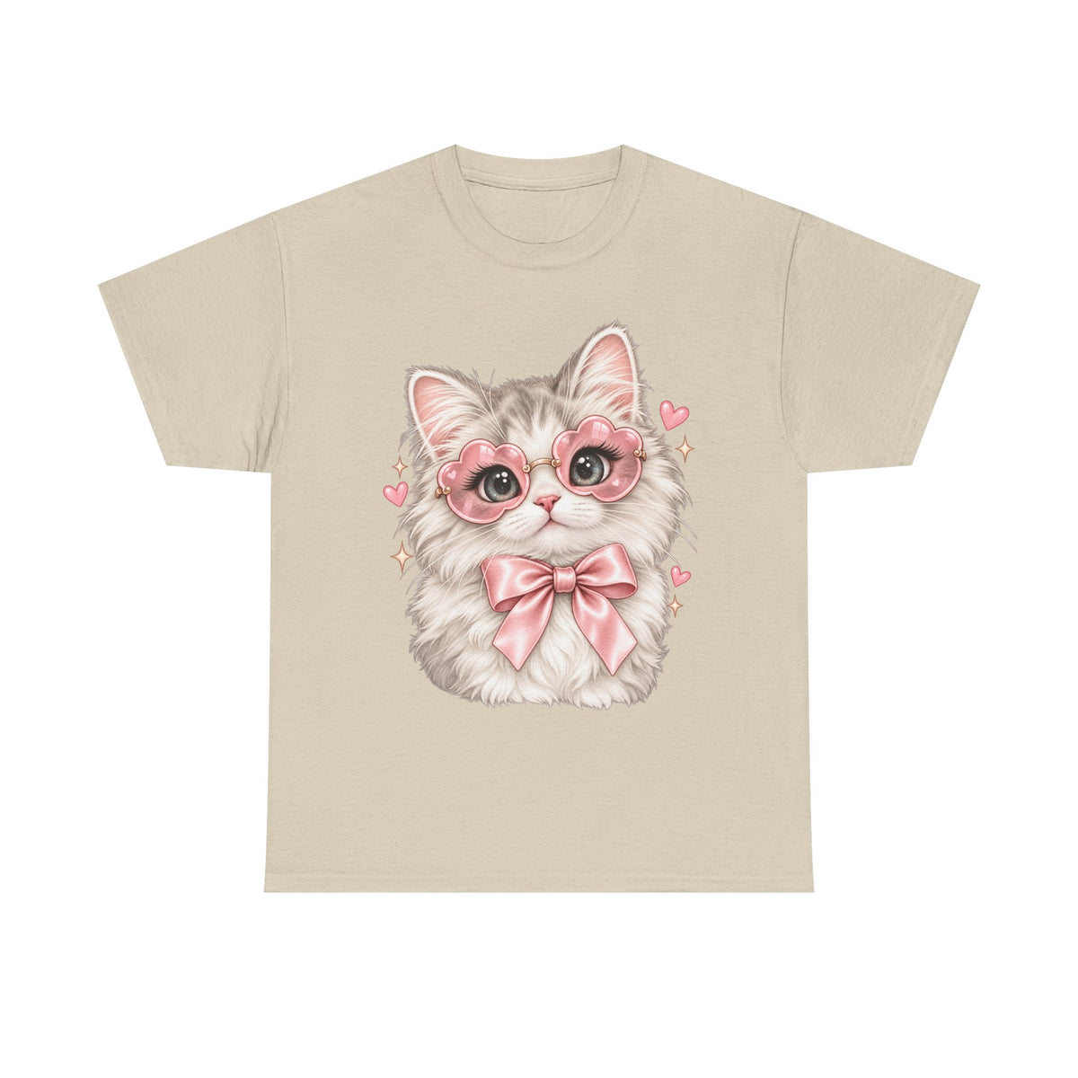 Pink Kawaii Kitten T-Shirt