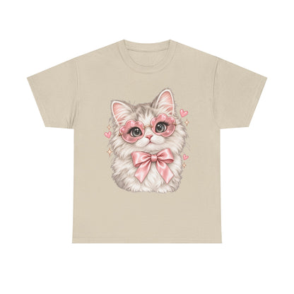 Pink Kawaii Kitten T-Shirt