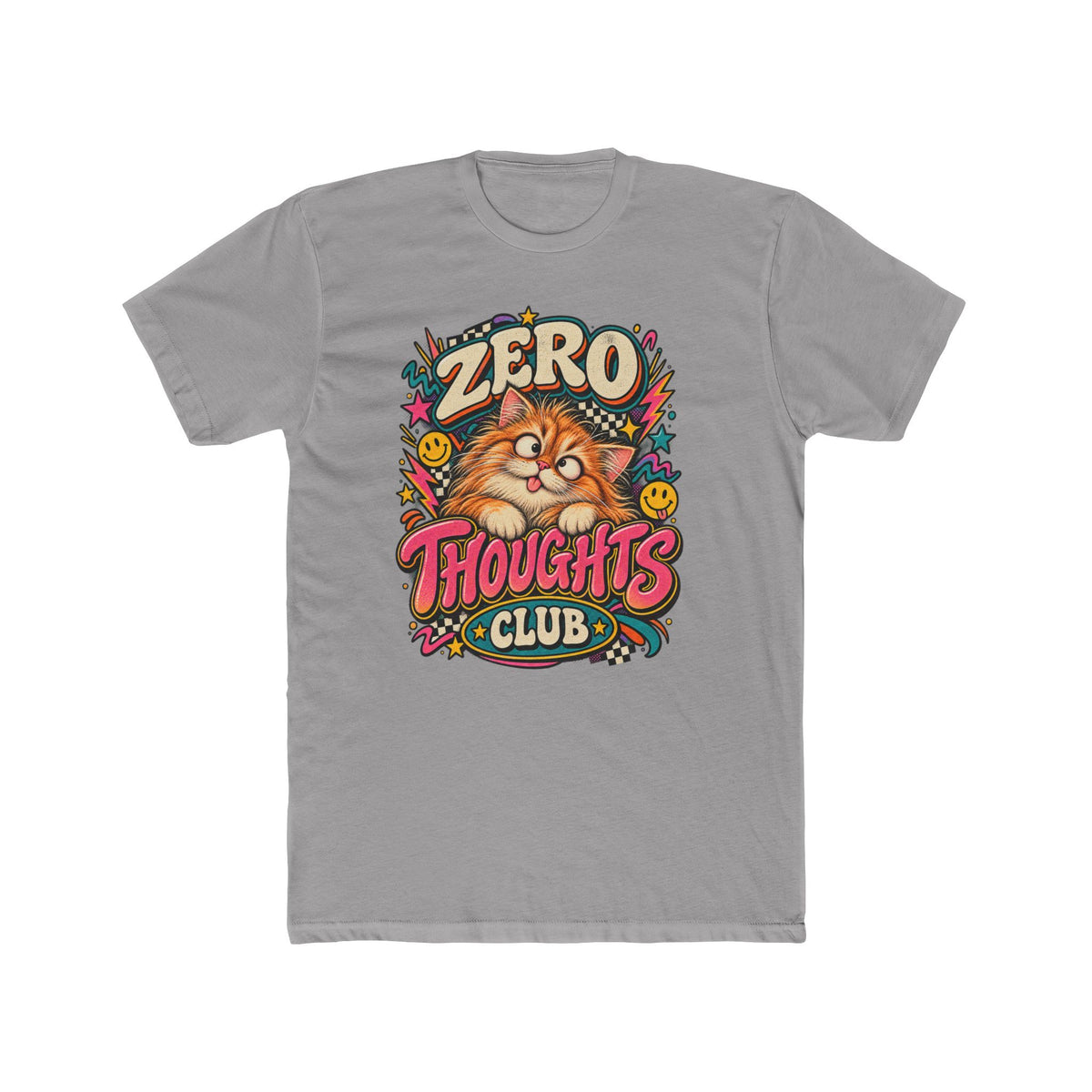 Zero Thoughts Club Cat T-Shirt