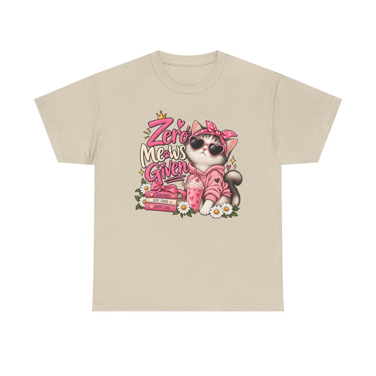 Zero Meows Given Cat T-Shirt