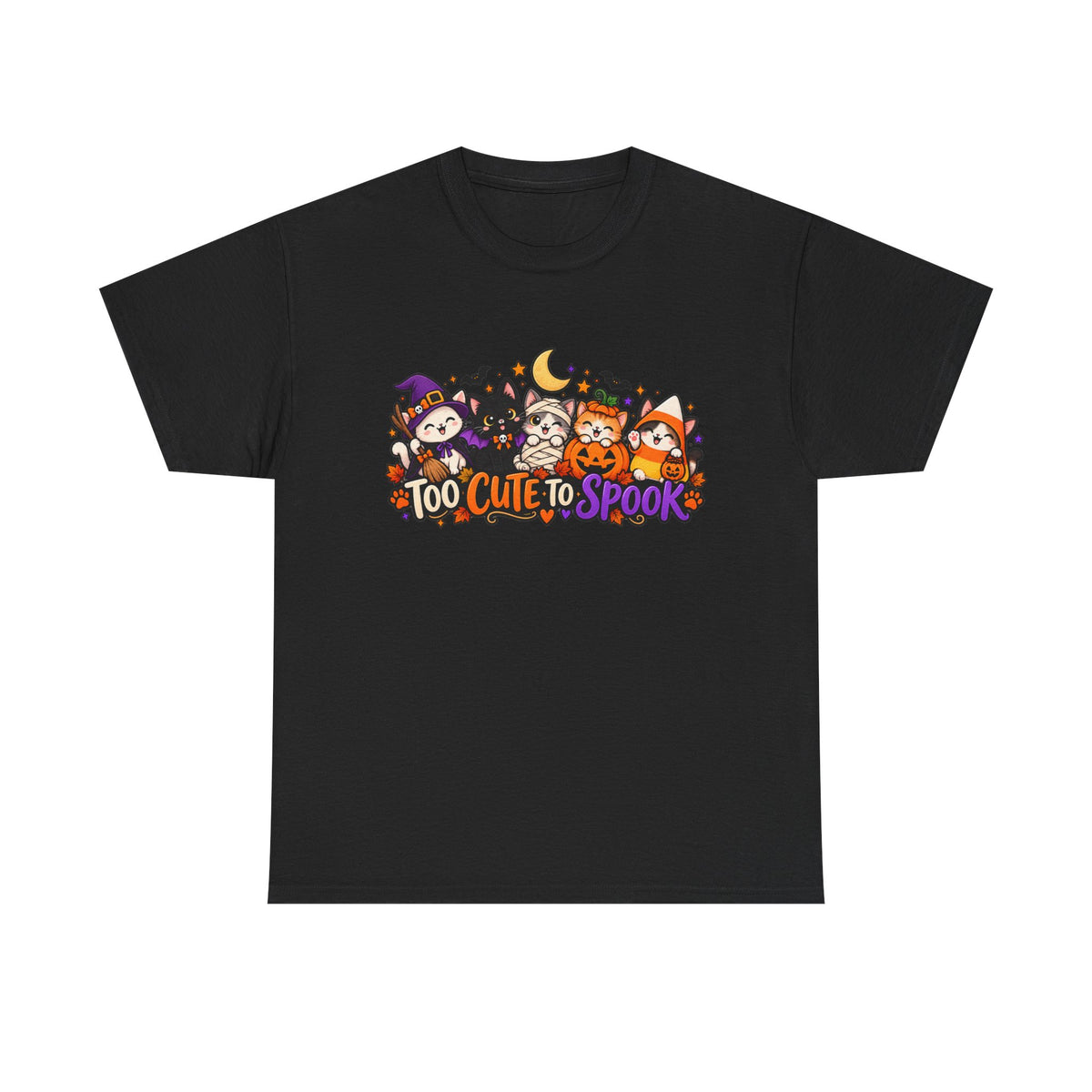 Too Cute to Spook Cat T-Shirt