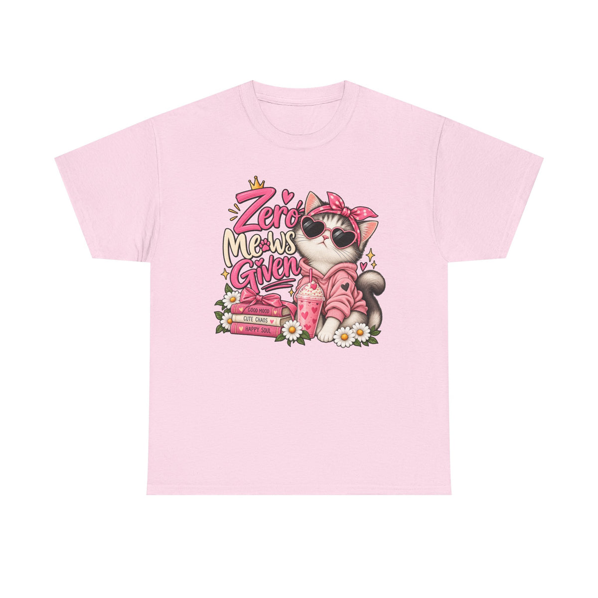 Zero Meows Given Cat T-Shirt