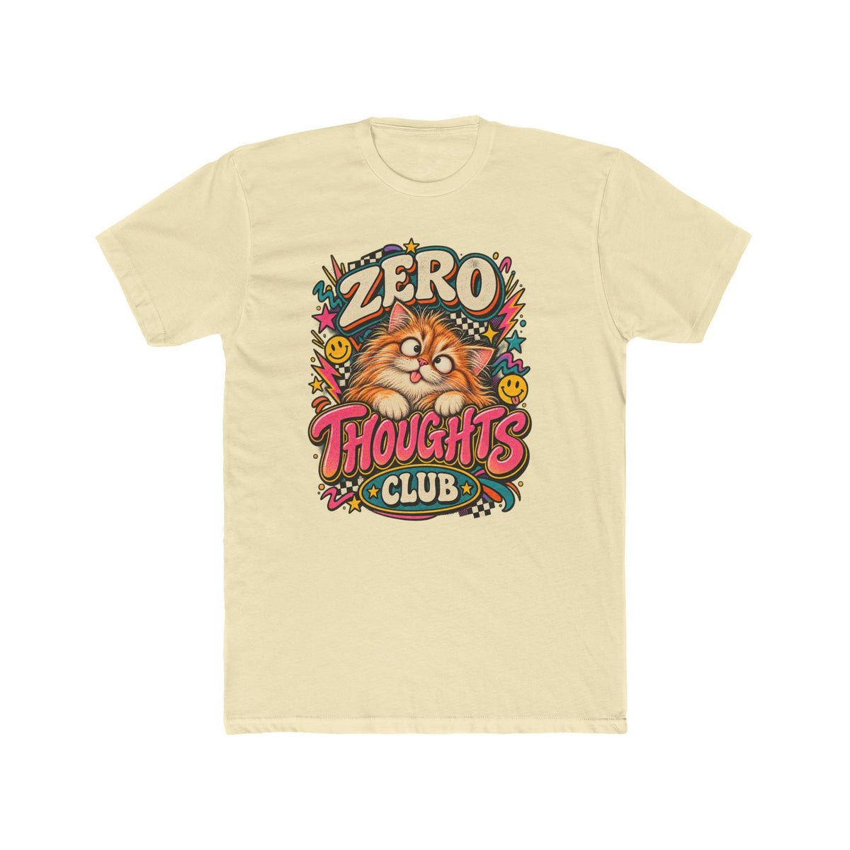 Zero Thoughts Club Cat T-Shirt